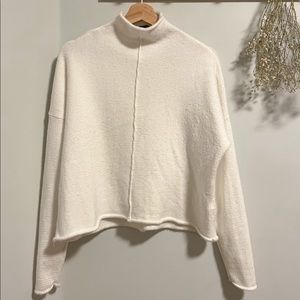 Cozy and Lightweight White Sweater